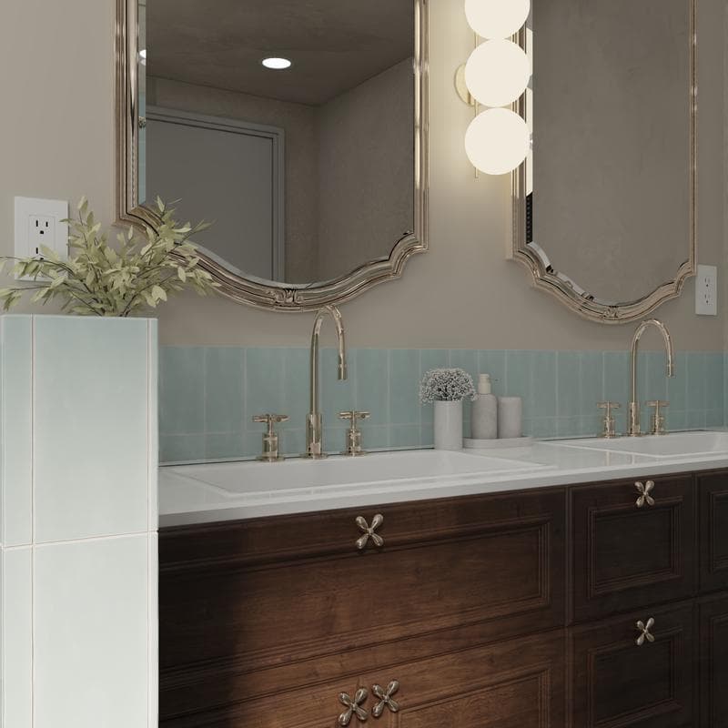 Maiolica Bright Aqua 3x6 - Image 9