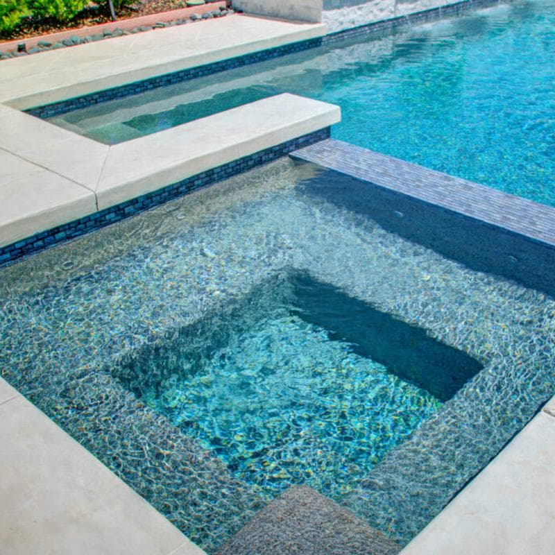 Aquabella Manhattan Union Square 1x2 Glass Mosaic 12"x12" Pool Tile - Image 10